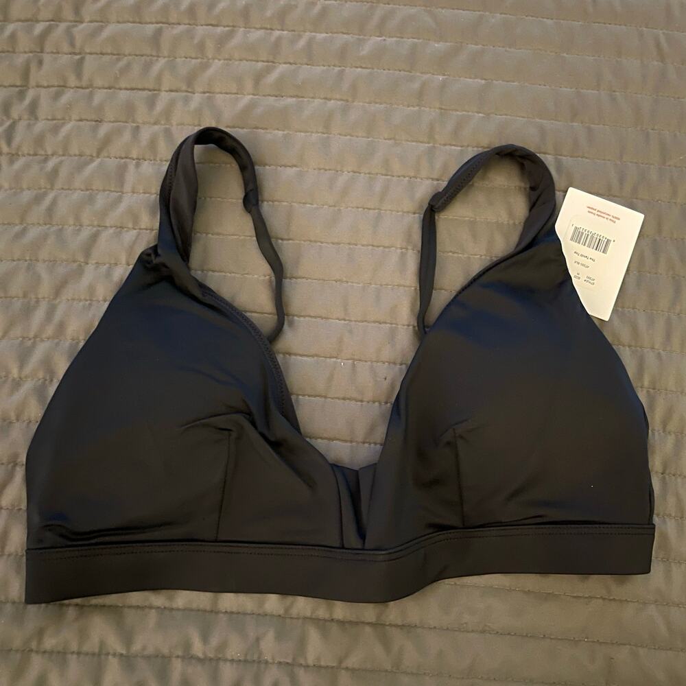 Andie Black Bikini Top